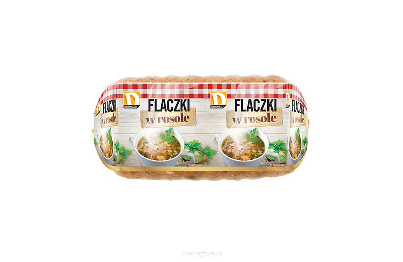 Flaczki w rosole 700g (Dobrowolscy)