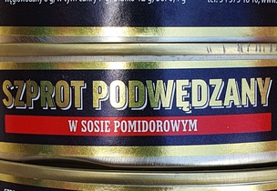 Szprot podwędzany w sosie pomidorowym 160g