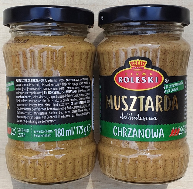 Musztarda chrzanowa 175g